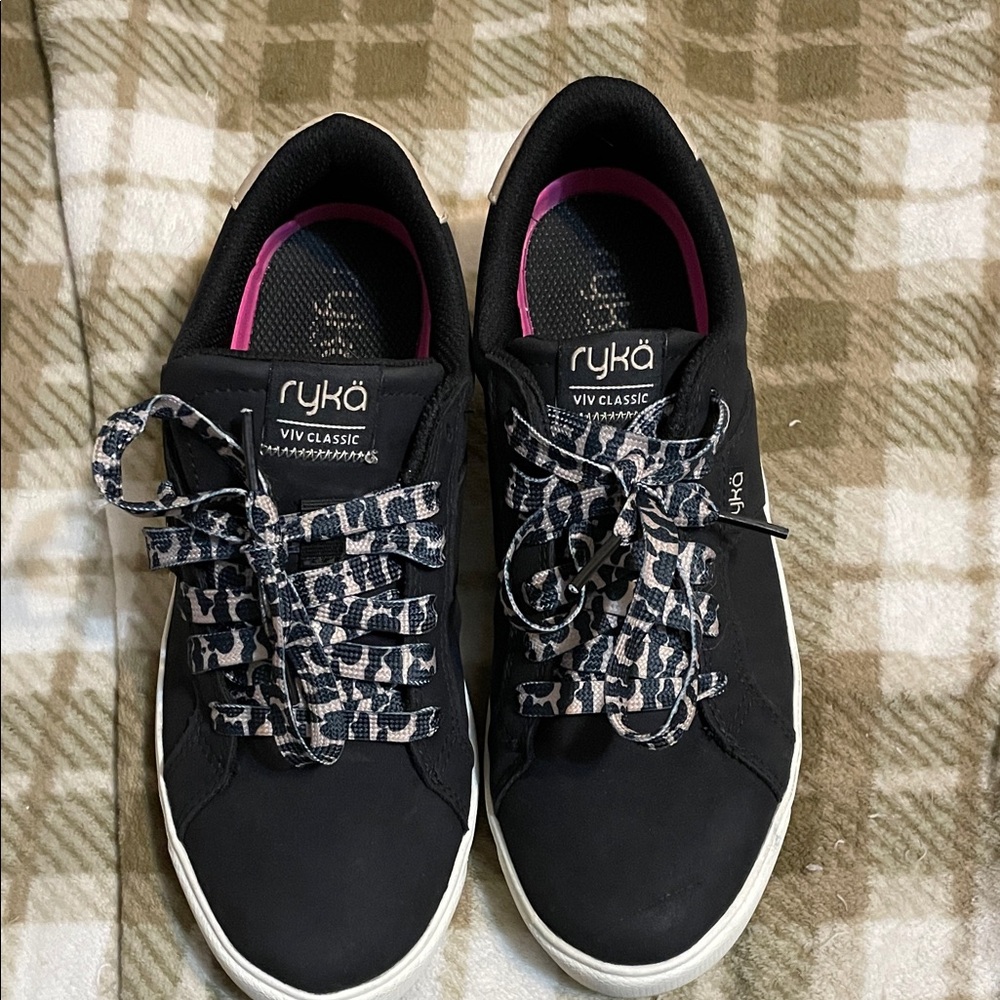 Ryka Women's Black and White Sneakers